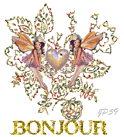 Gif bonjour fleurs